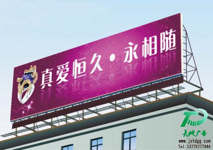 楼顶广告牌 楼顶广告牌